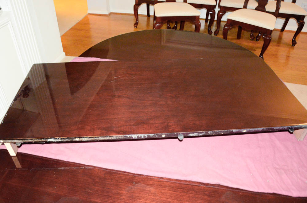 Cherry Wood Dining Room Table | EBTH
