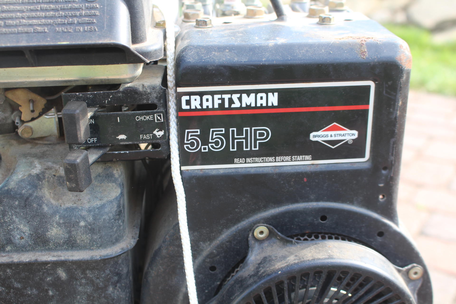 Craftsman Rototiller EBTH