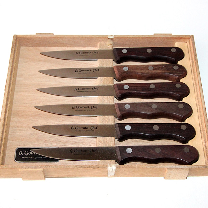 Le Gourmet Chef Knife Set Ebth