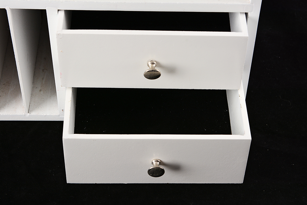 Roll Top Desk Organizer EBTH