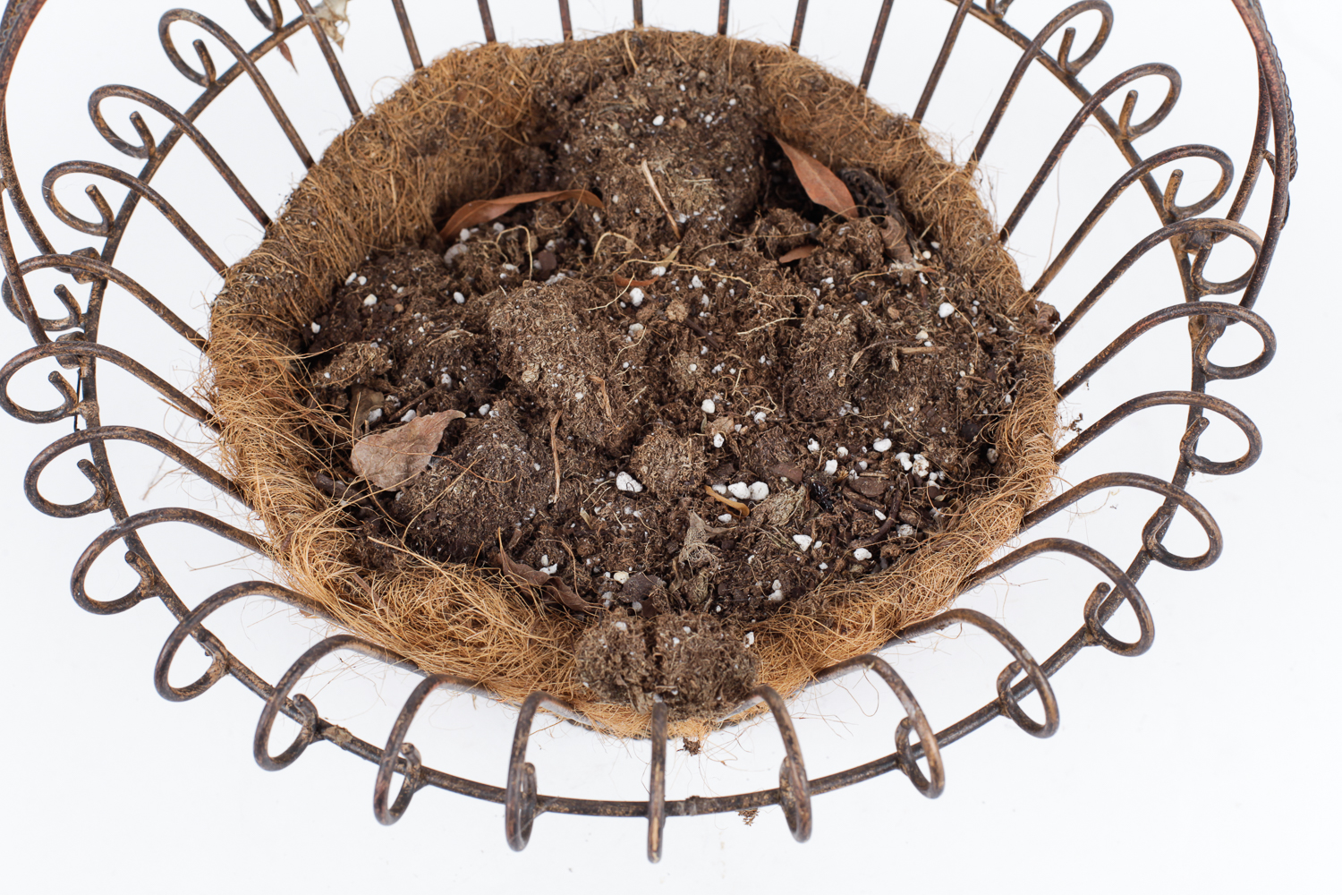 Wire Basket Planter EBTH