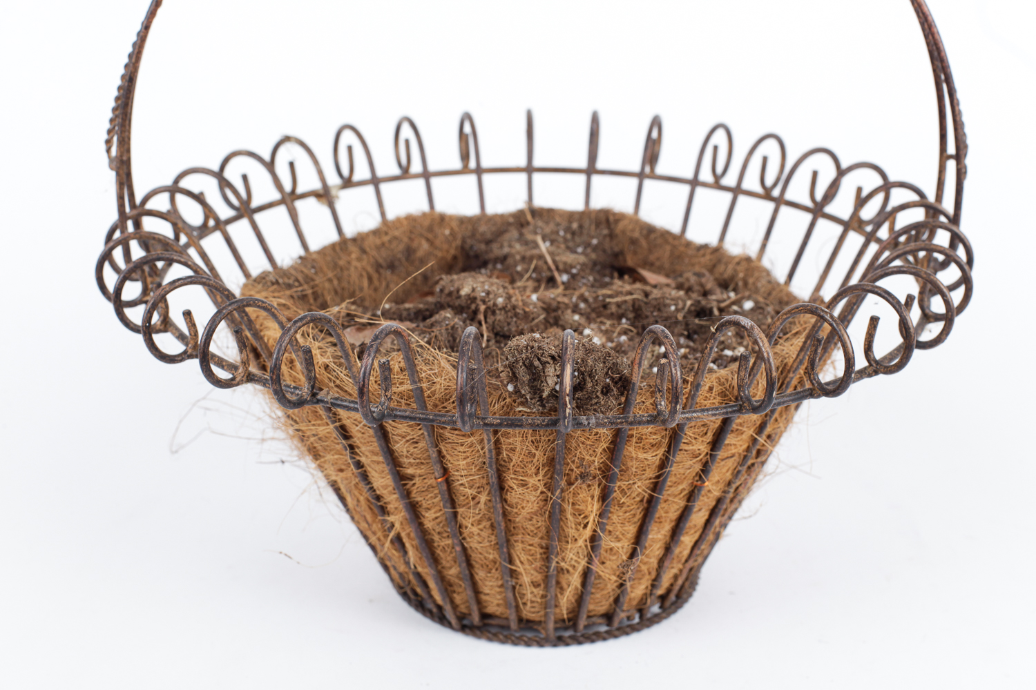 Wire Basket Planter EBTH