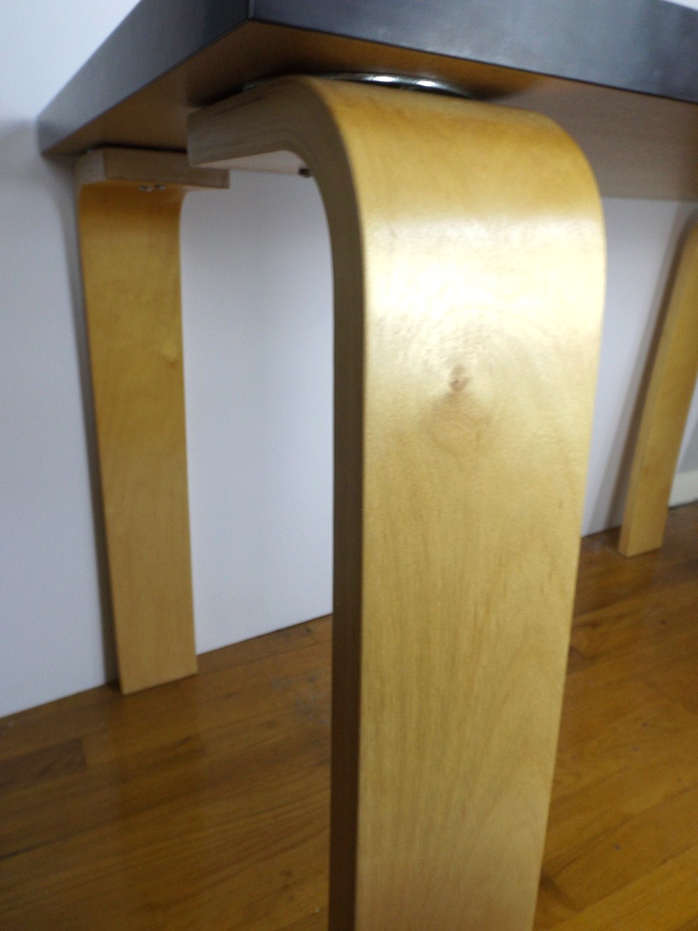 Ikea "Vika Amon" Birch and Laminate Table Desk EBTH