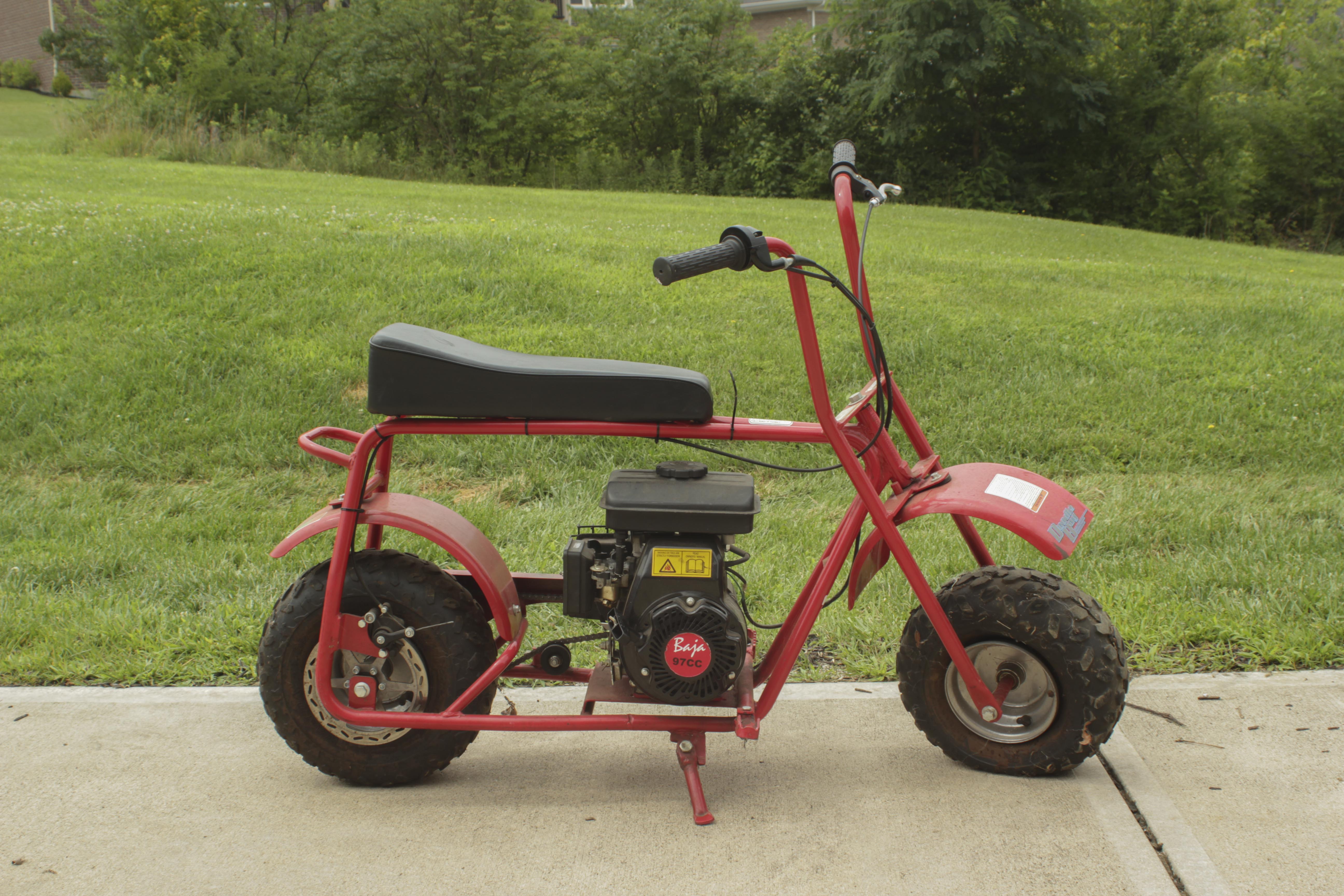 vintage doodlebug mini bike