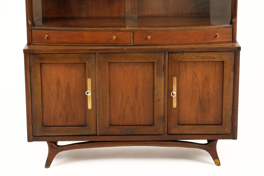 Mid Century Modern Walnut China EBTH