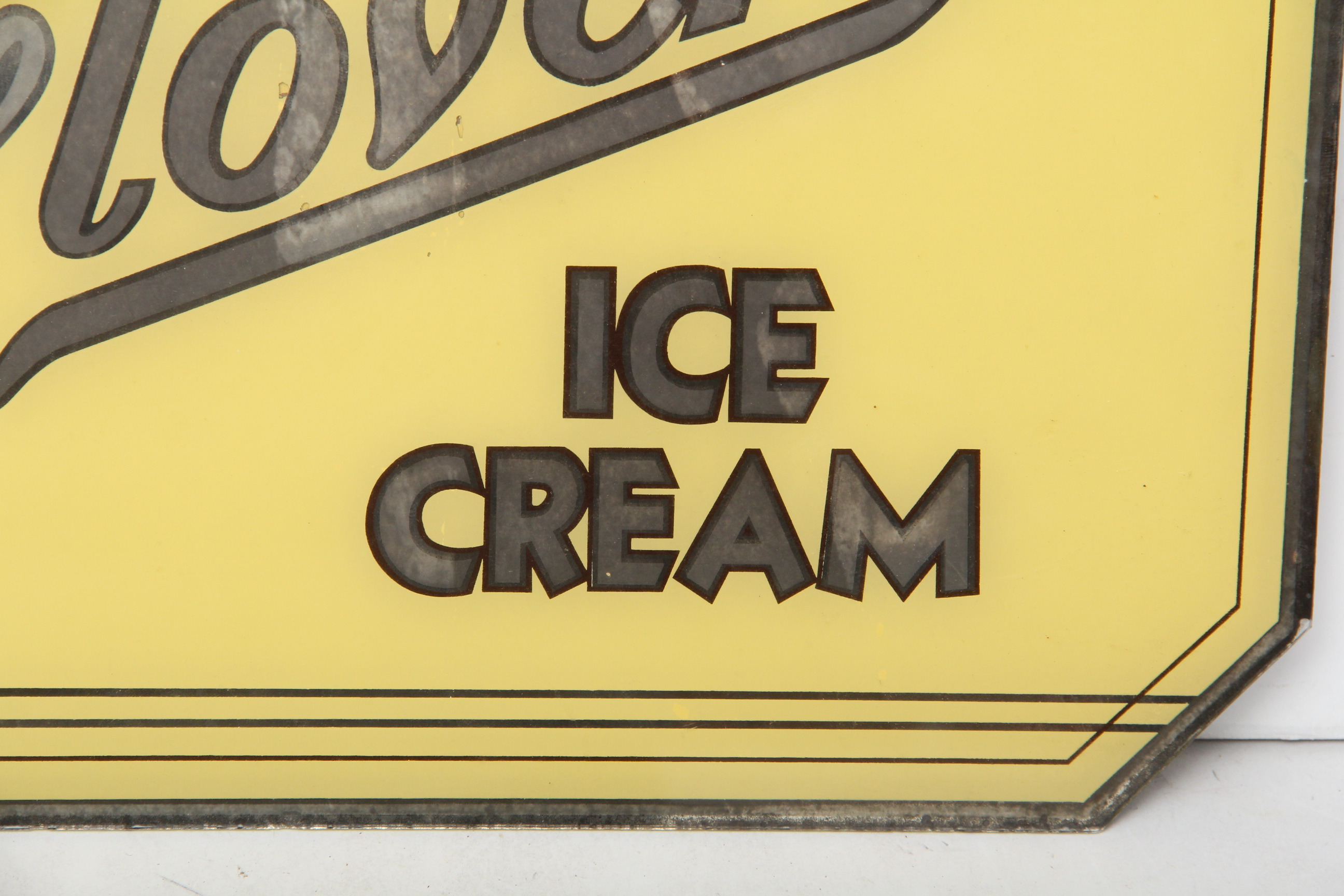 Glover's Ice Cream Sign EBTH