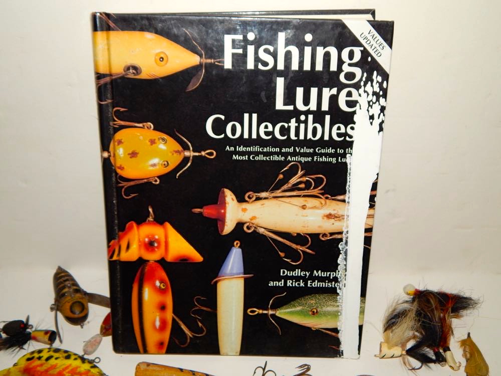 Vintage Fishing Lures & Book EBTH