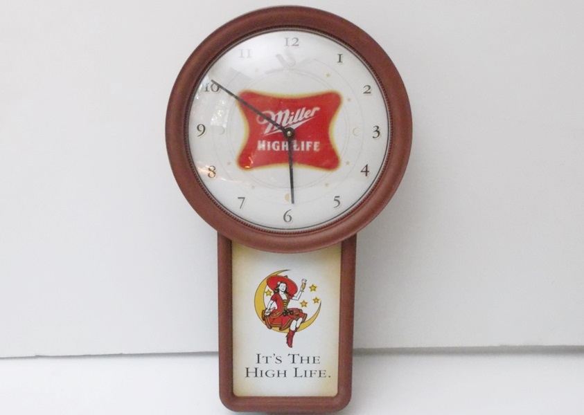 Miller High Life Advertisement Wall Clock EBTH