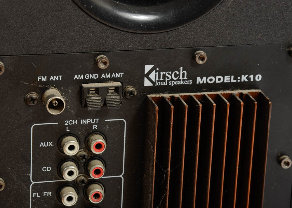 Kirsch K10 5.1 Surround Sound Speaker Set EBTH