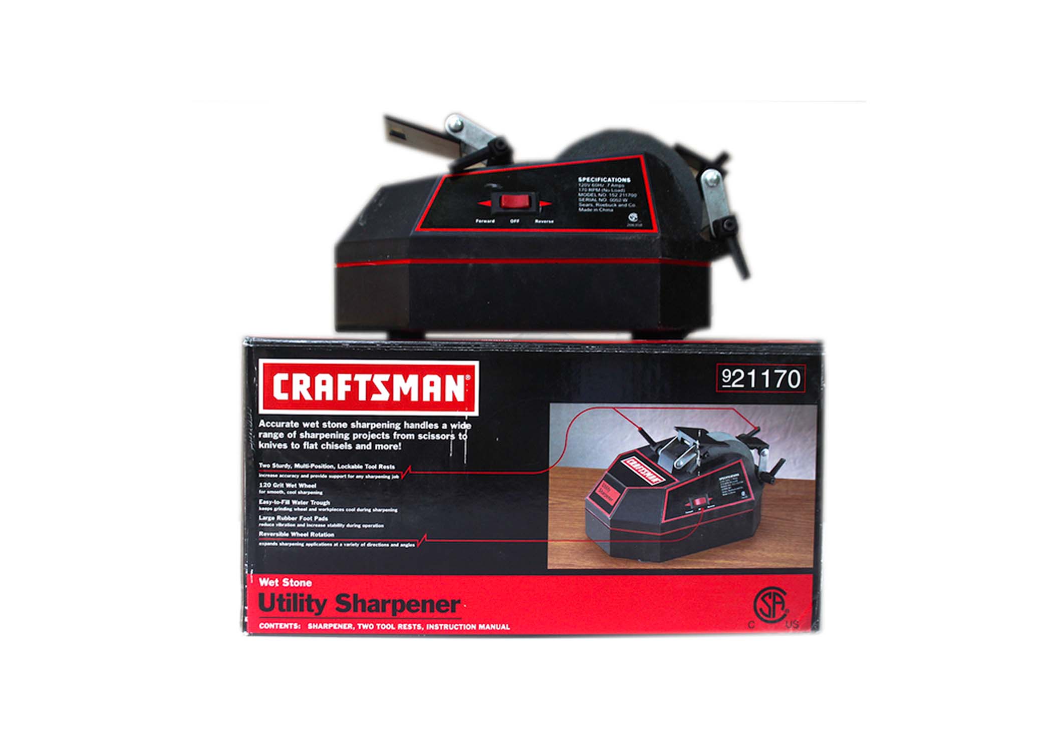 Craftsman Wet Stone Utility Sharpener EBTH