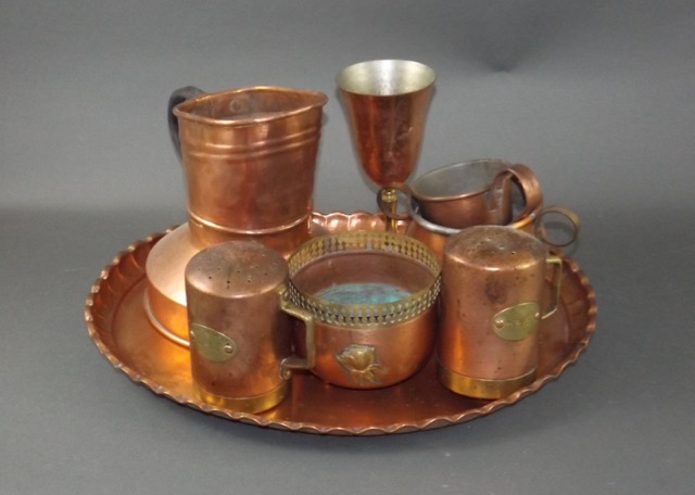 Collection Of Copper Kitchen Items Ebth