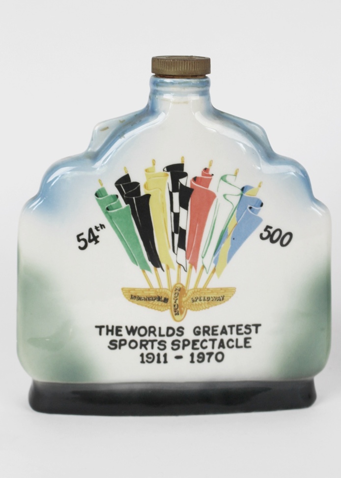 Jim Beam Indy 500 Decanters and Gilmore 14 Vin. Photo EBTH