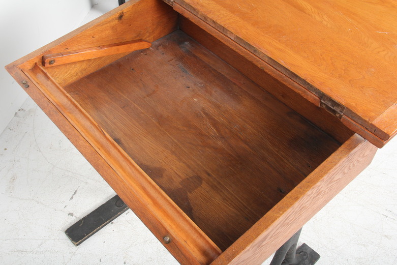 Vintage FlipTop School Desk and Chair EBTH