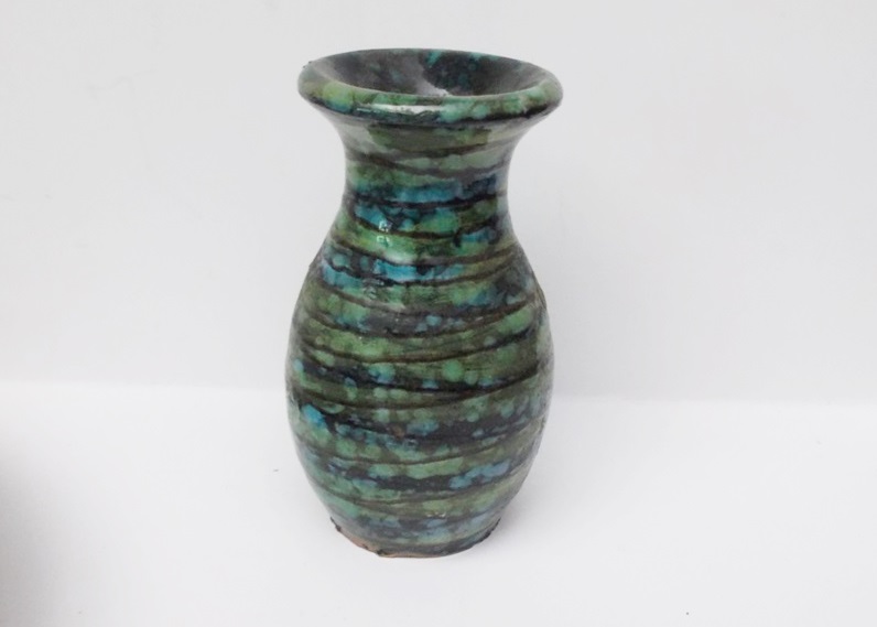 Mid Century Modern Pottery Vase EBTH