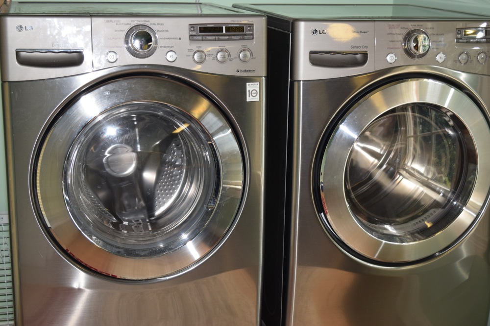 LG Front Load Washer and Dryer EBTH