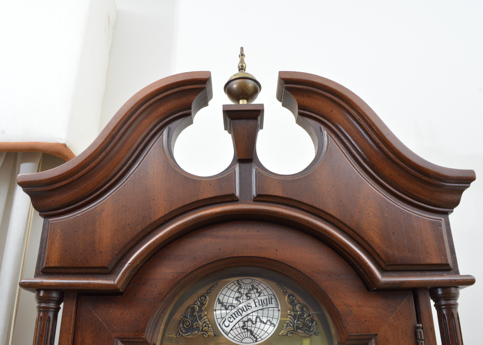 Ridgeway Tempus Fugit Grandfather Clock EBTH