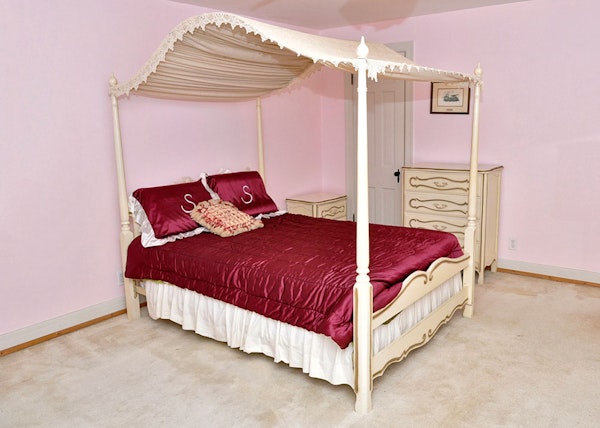 French Provincial Style Canopy Bed Frame : EBTH