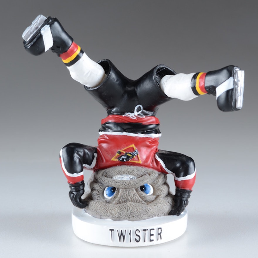 Cincinnati Cyclones Twister Mascot Hockey Bobble Head Ebth