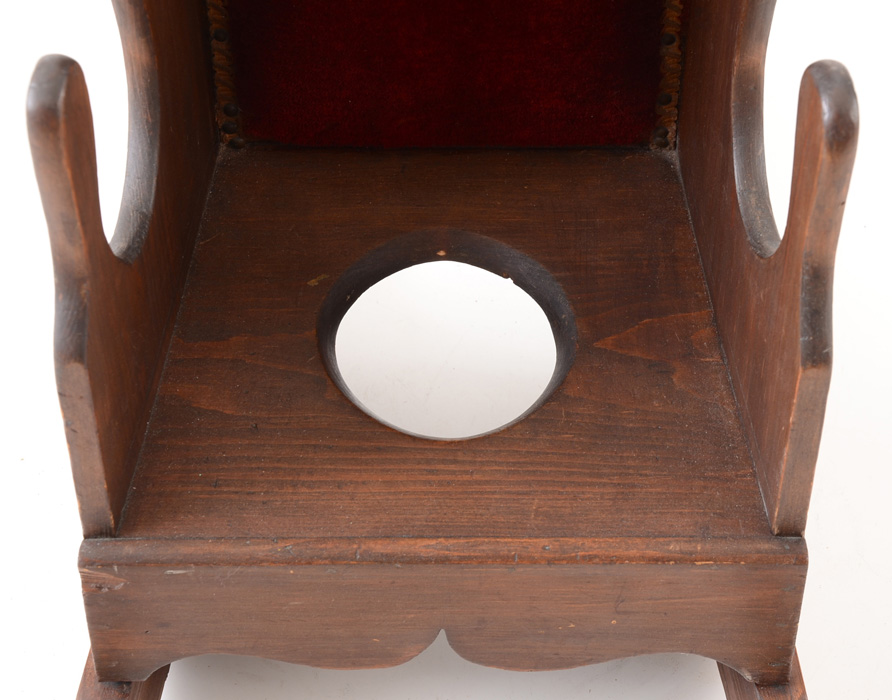 Antique Potty Rocking Chair EBTH