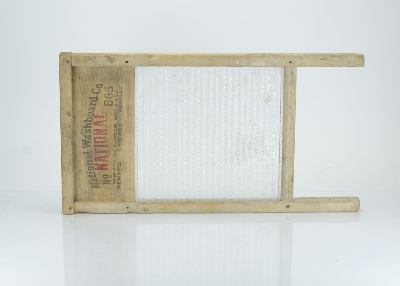 National Washboard "Top Notch" Glass No. 865 EBTH