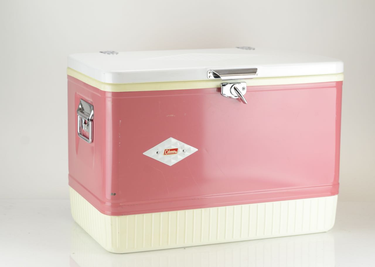 pink coleman cooler