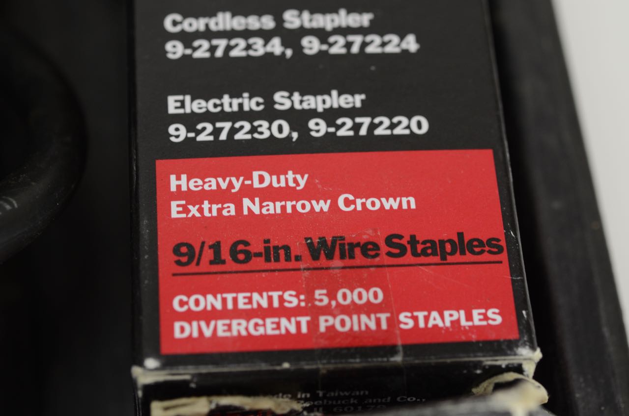 Sears Craftsman Electric Stapler EBTH