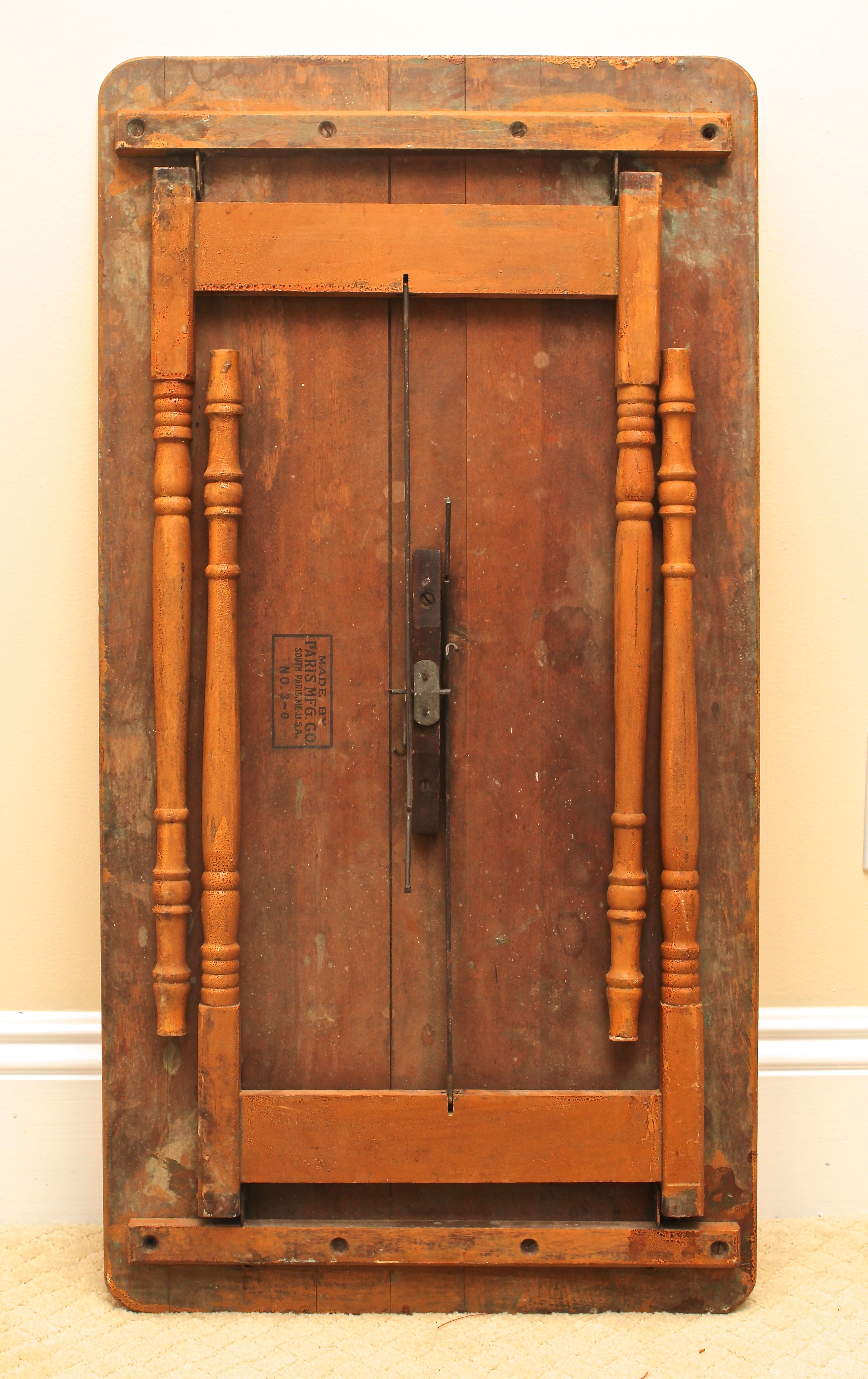 Vintage Paris MFG. CO Folding Sewing Table EBTH