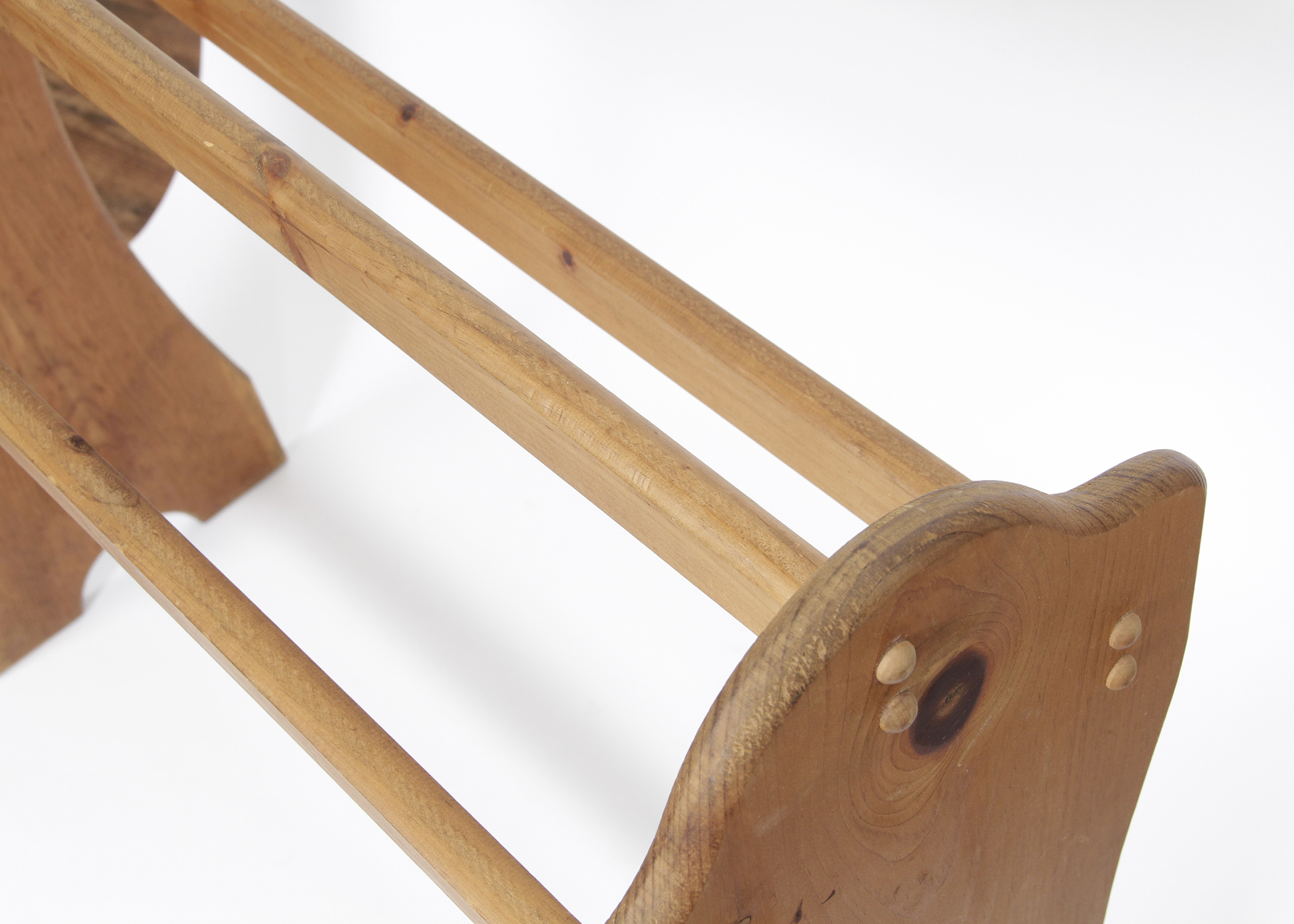 Pine Quilt Rack EBTH