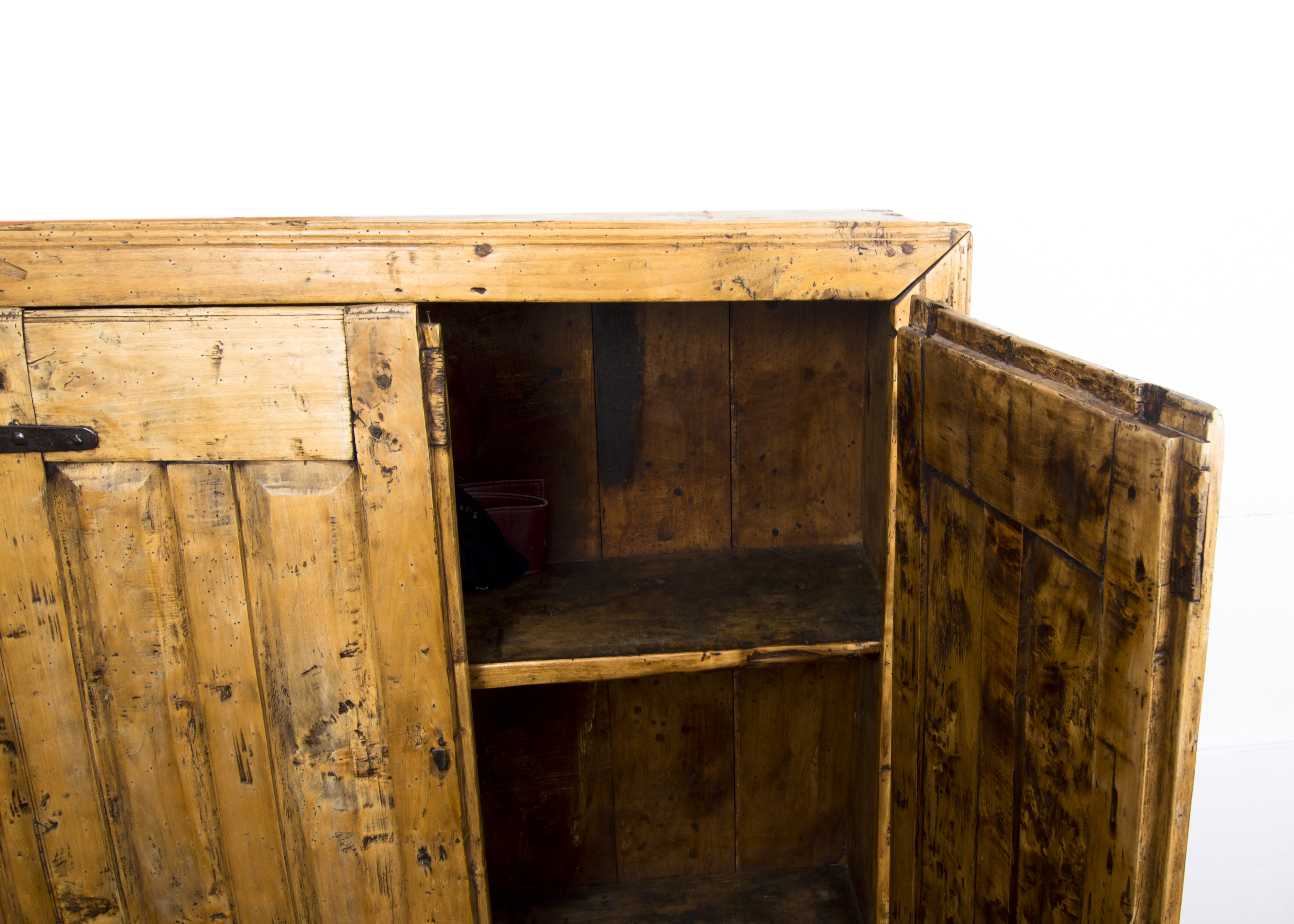 Antique Farmhouse Rustic Wood Pantry EBTH