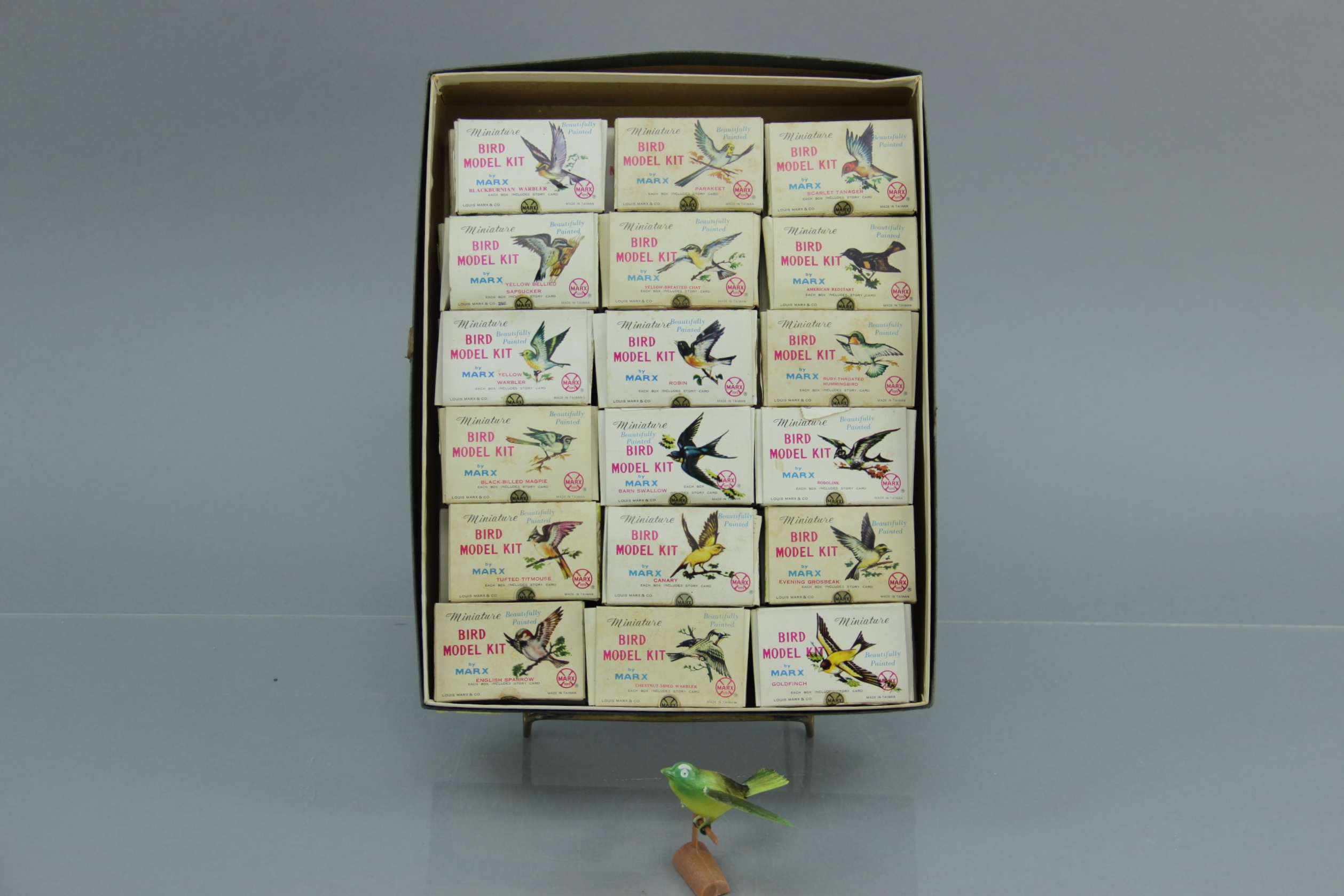 Collection of Bird Model Kits by Marx Circa 1960s EBTH