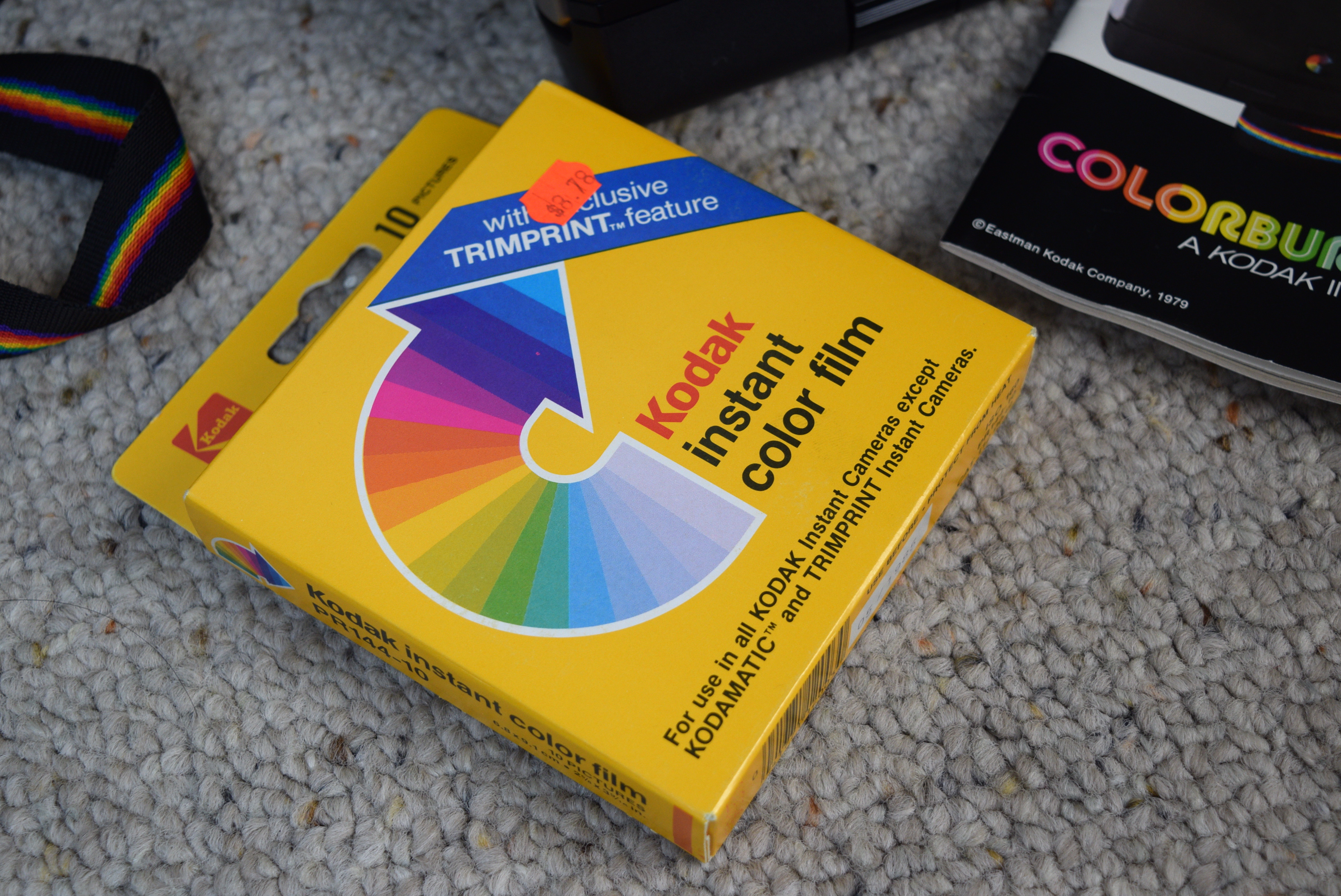 Kodak Colorburst 250 Instant Camera EBTH
