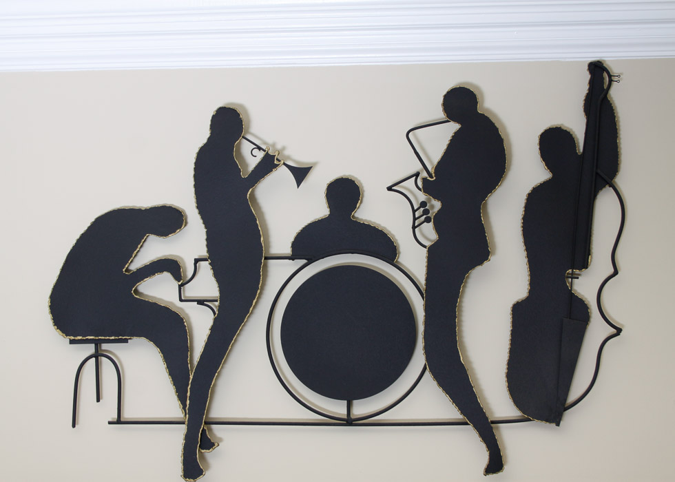 Jazz Band Metal Wall Art EBTH