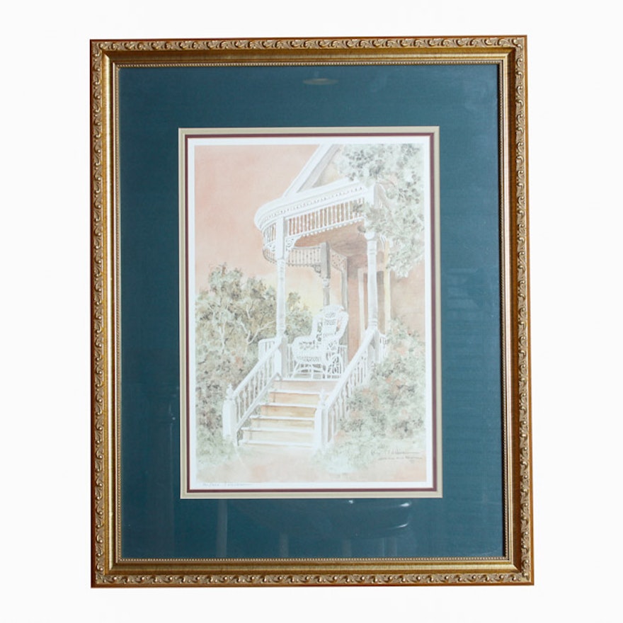 Henry Neubig Signed And Numbered Offset Lithograph Ebth