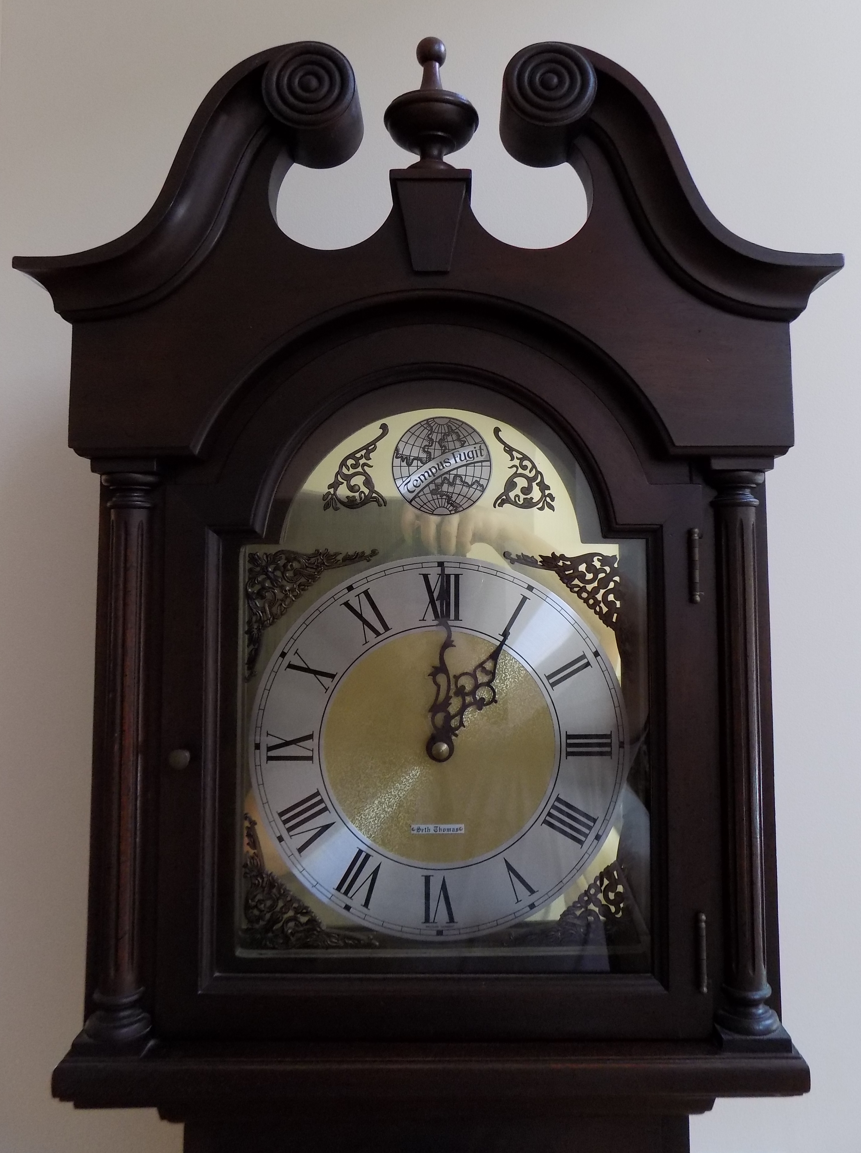 Vintage Seth Thomas Grandfather Clock EBTH