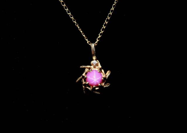 Vintage 14K Linde Star Sapphire 