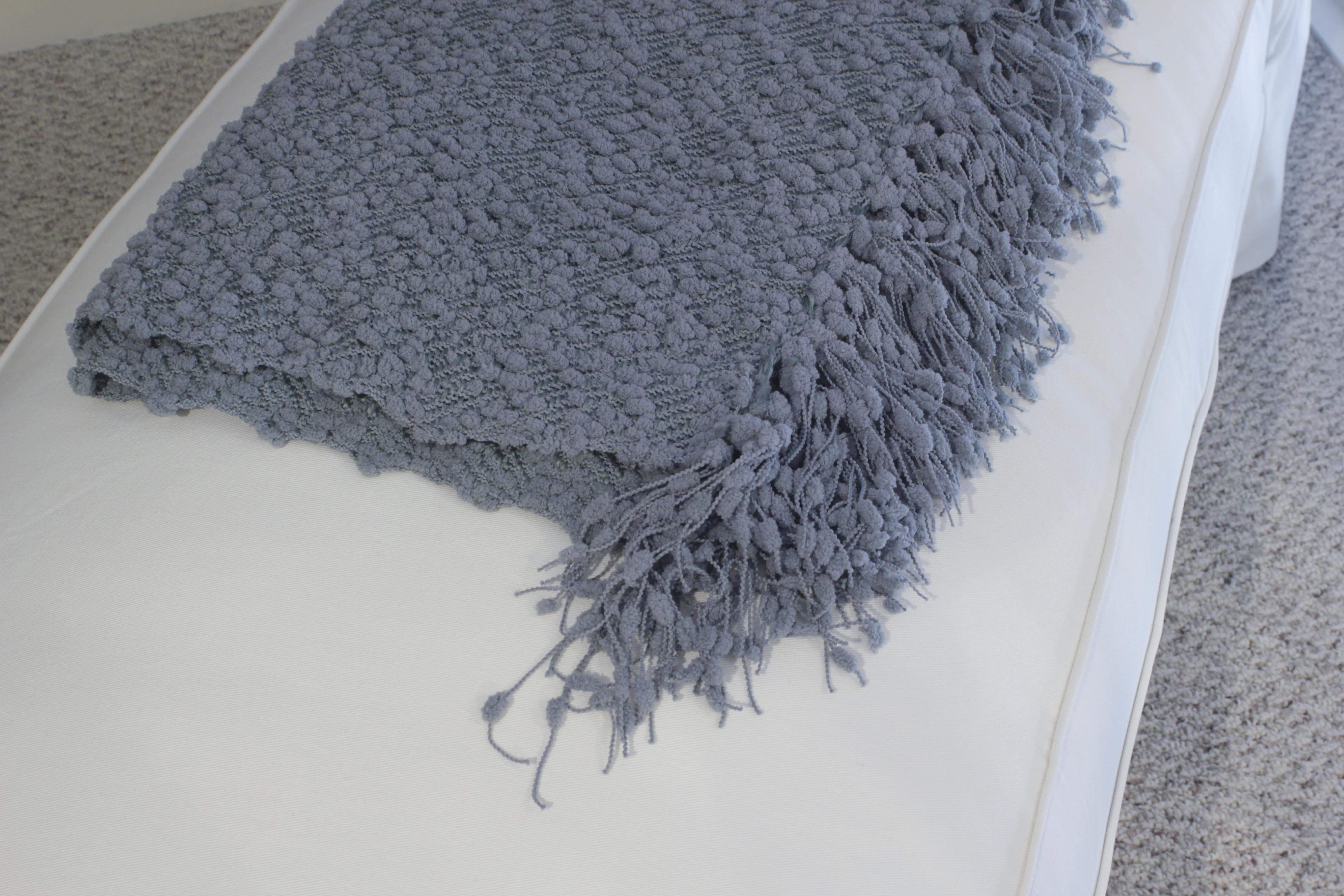 Chaise Lounge with Pillow and Throws EBTH