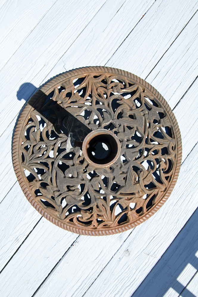 Wrought Iron Umbrella Stand EBTH