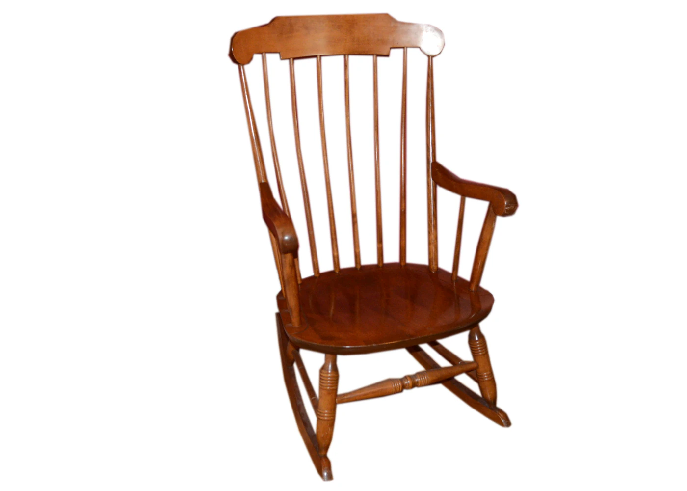 Antique Colonial Style Rocking Chair | EBTH