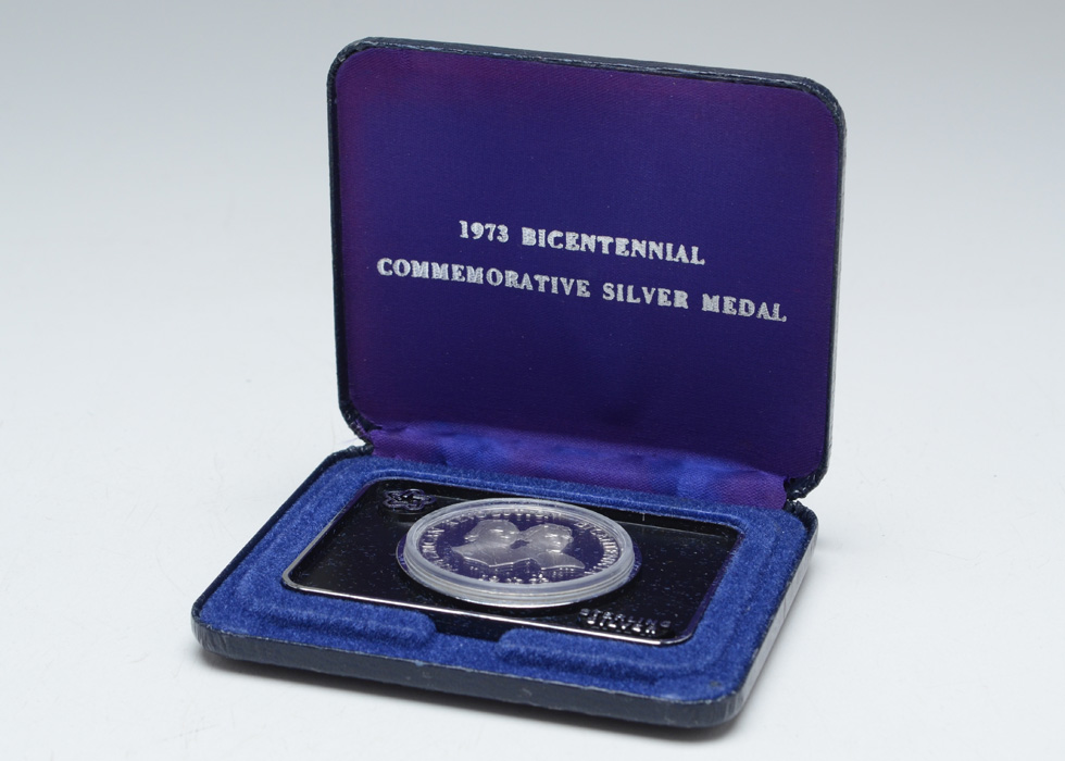 1973 Bicentennial Commemorative Silver Medal | EBTH