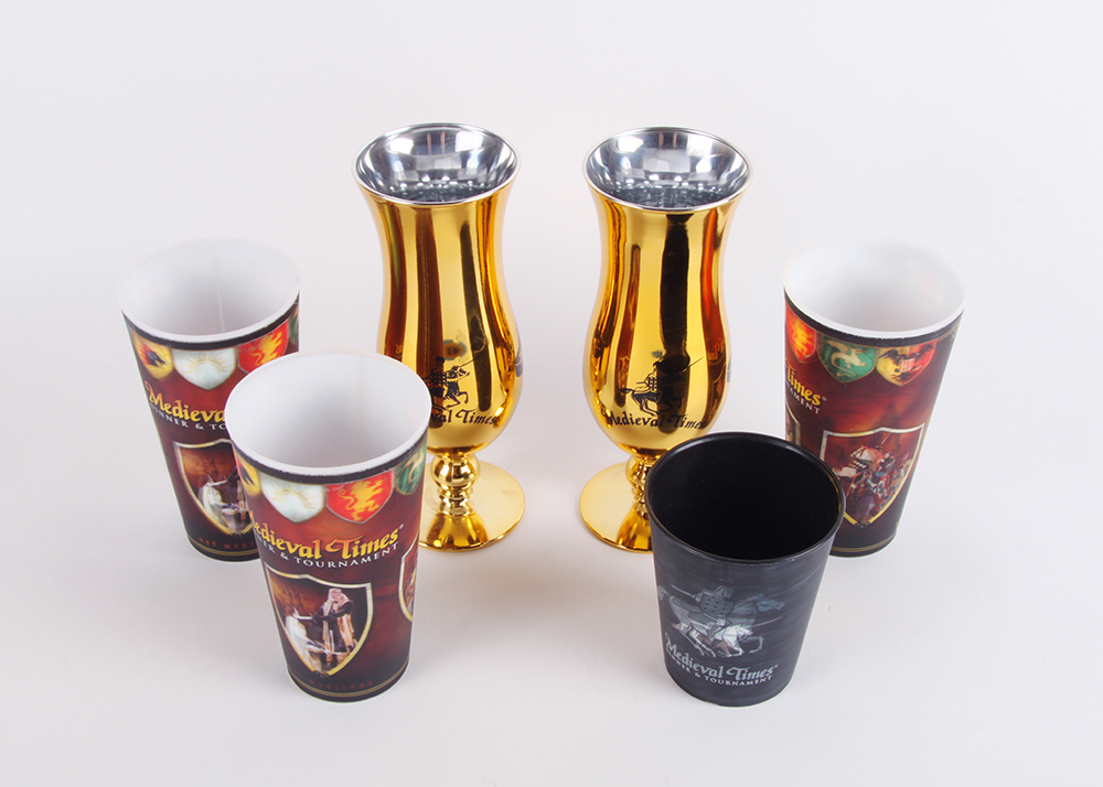 Commemorative Cups from Medieval Times Dinner and Tournament EBTH