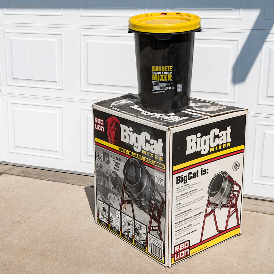 Red Lion Cement Mixer Ebth