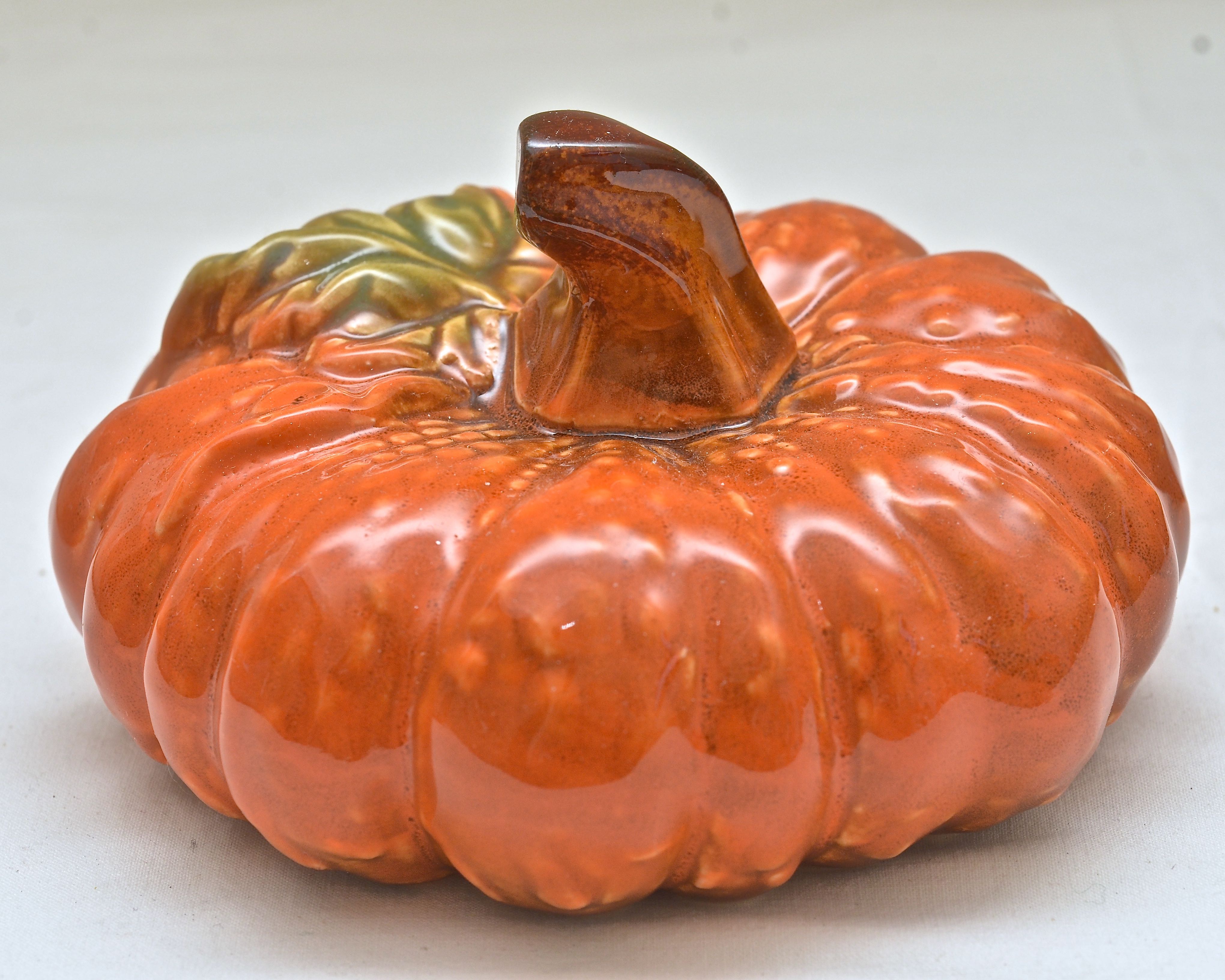 Five Ceramic Pumpkins EBTH
