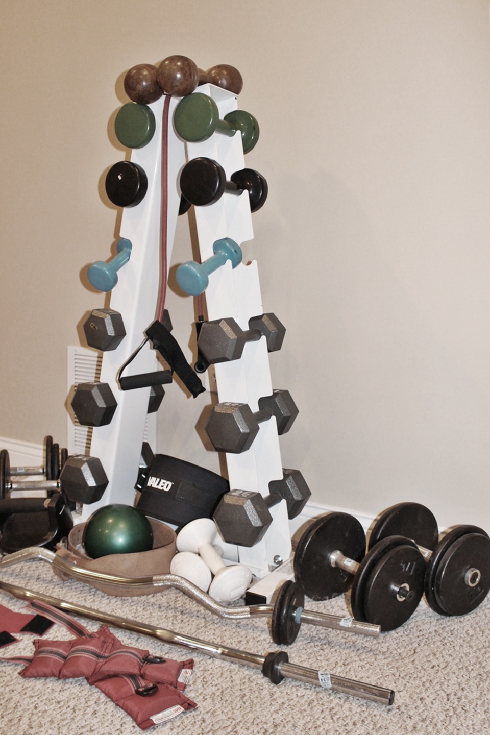 Parabody Serious Steel Weight Rack, Weights, Fitness Gear EBTH