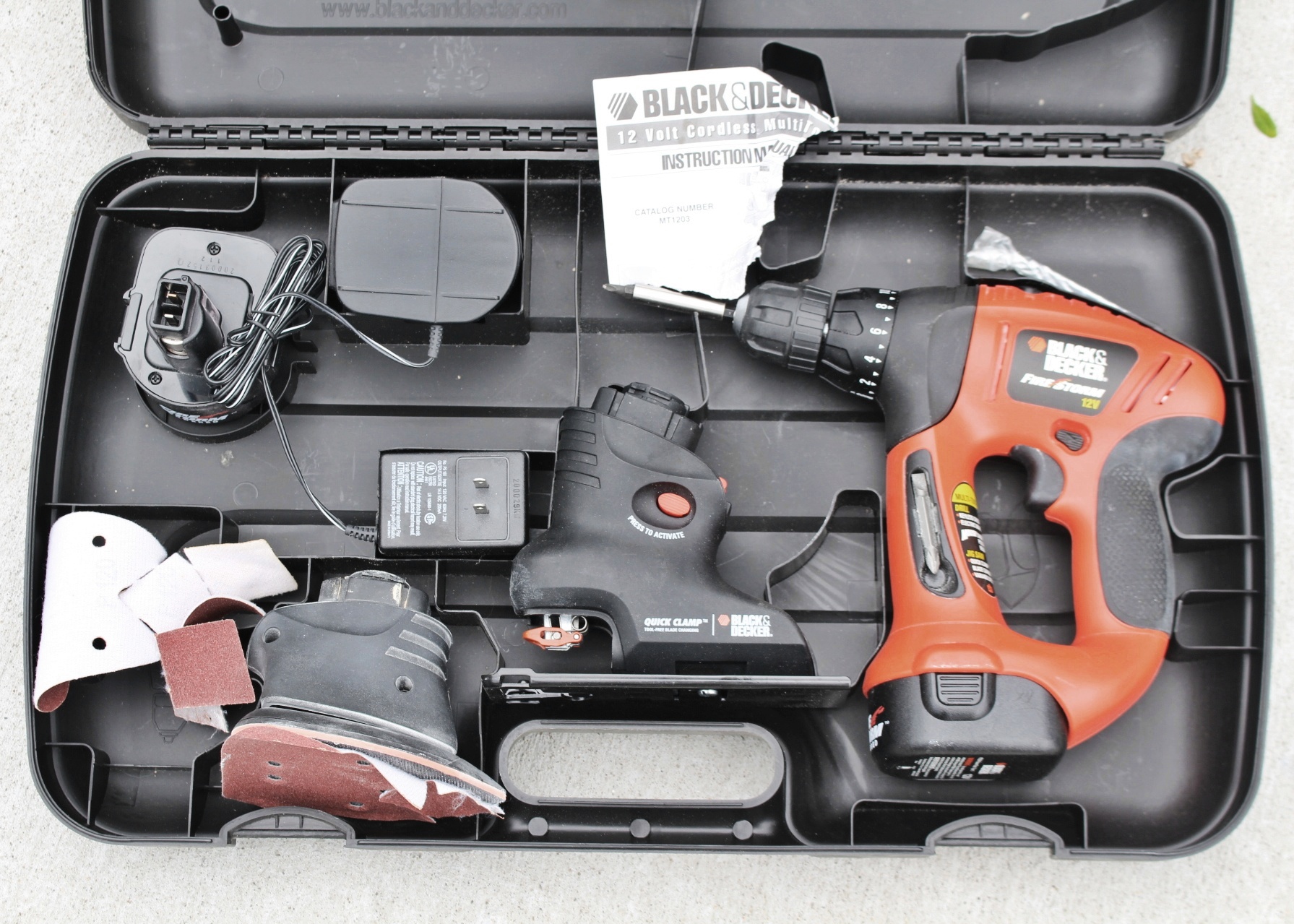 Black and Decker Multi Cordless Tool Set EBTH