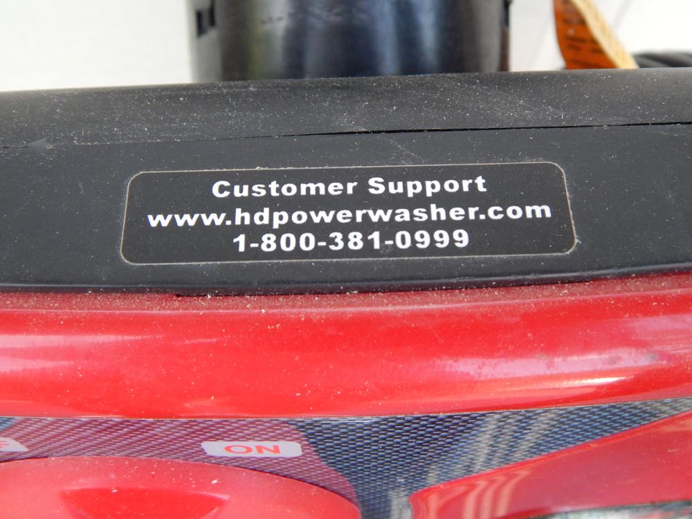 HD Power Washer H2010 EBTH