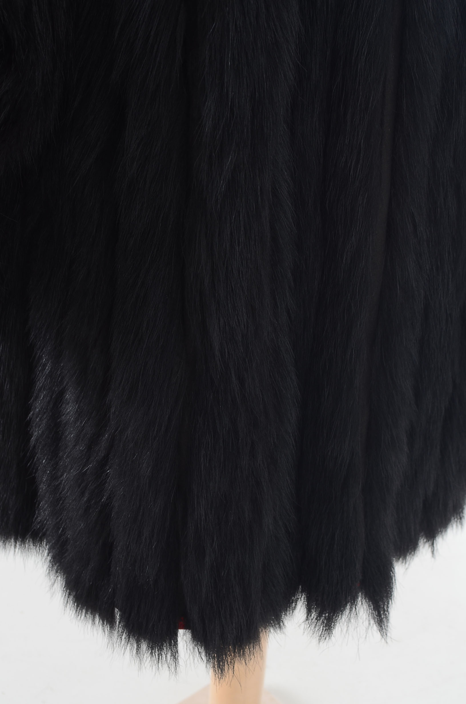 1950s Vintage Black Bear Fur Coat EBTH