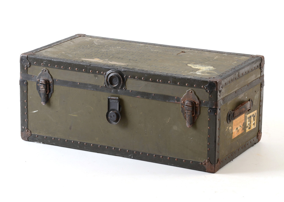 WWIIEra Military Foot Locker EBTH