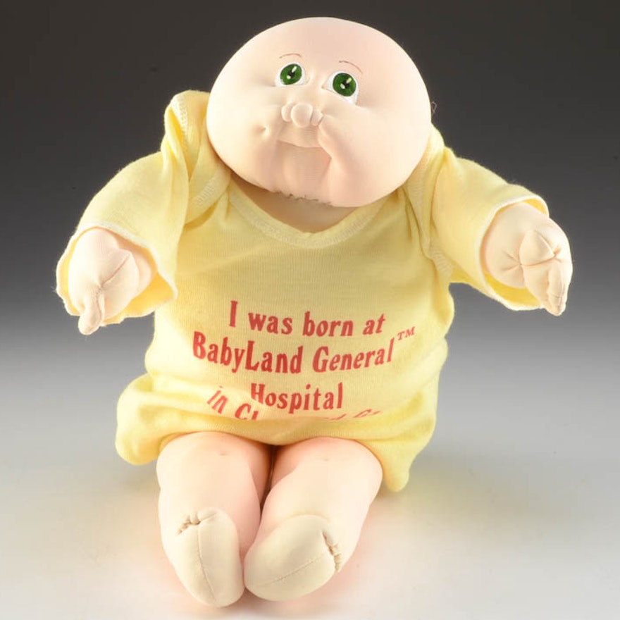 1978 1st Edition Preemie Original Cabbage Patch Doll Signed EBTH 1978-1st-edition-preemie-original-cabbage-patch-doll-signed-ebth
