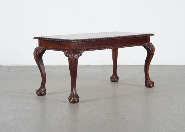 Mahogany Chippendale Style Coffee Table | EBTH
