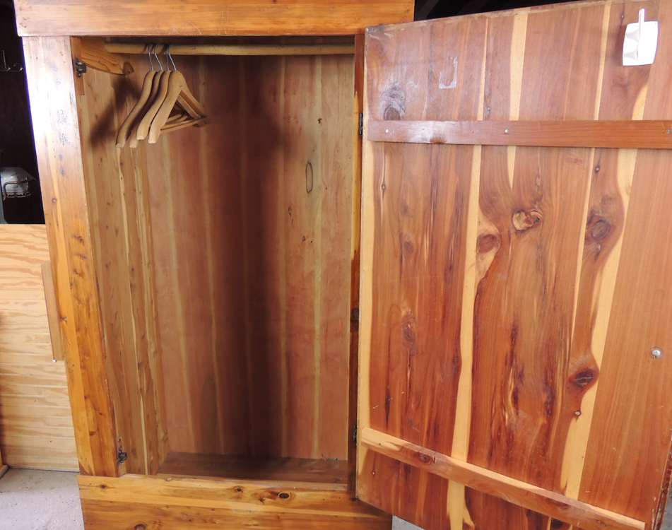 Free Standing Cedar Closet EBTH